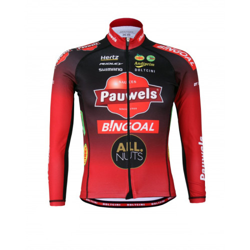 CYCLING JERSEY LONG SLEEVES PRO - PAUWELS BINGOAL 2023