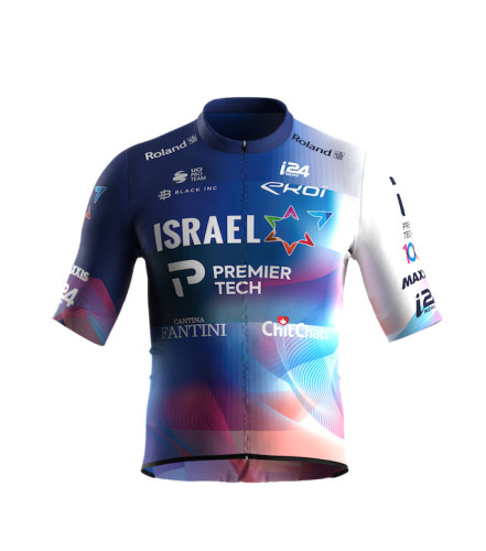 2023 Israel - Premier Tech Cycling Jersey And Bib Shorts Set