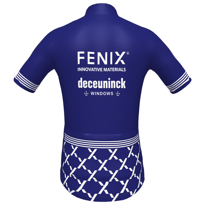 2023 Team FENIX-DECEUNINCK MEN'S Cycling Short Sleeve Jesey And Bib Shorts Set