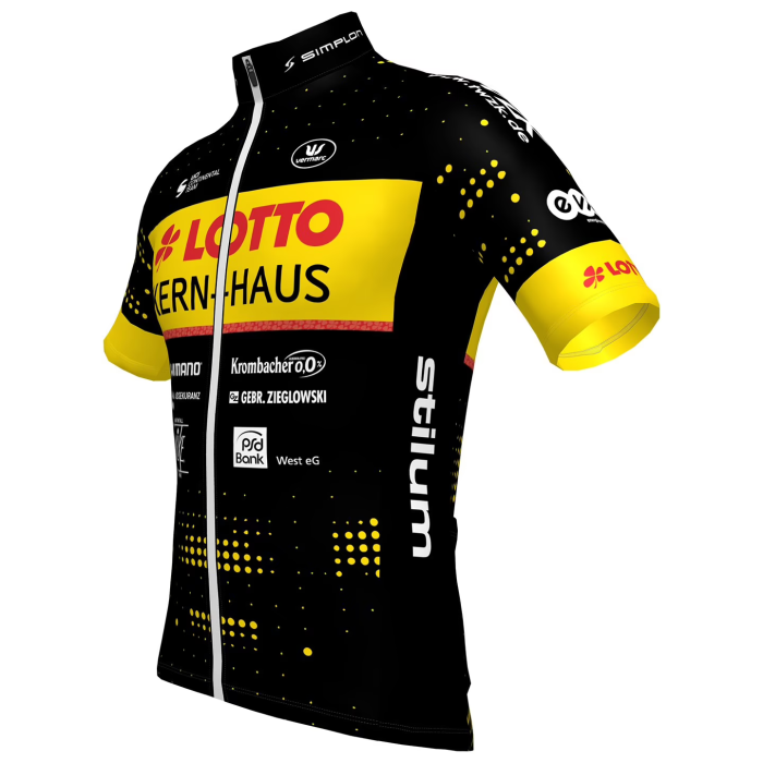 2023 Team LOTTO-KERN HAUS MEN'S Cycling Short Sleeve Jesey And Bib Shorts Set