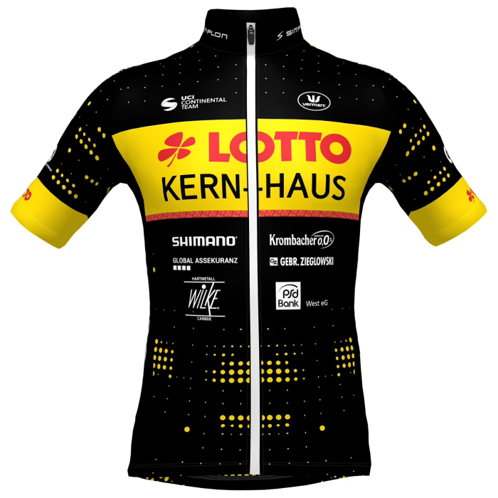 2023 Team LOTTO-KERN HAUS MEN'S Cycling Short Sleeve Jesey And Bib Shorts Set