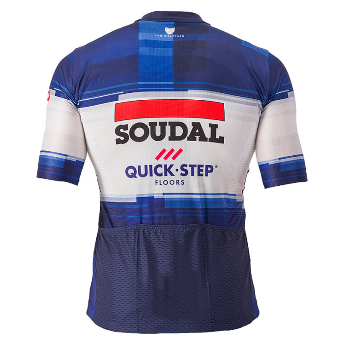 2023 Soudal - Quick Step Cycling Short Sleeve Jersey And Bib Shorts Set