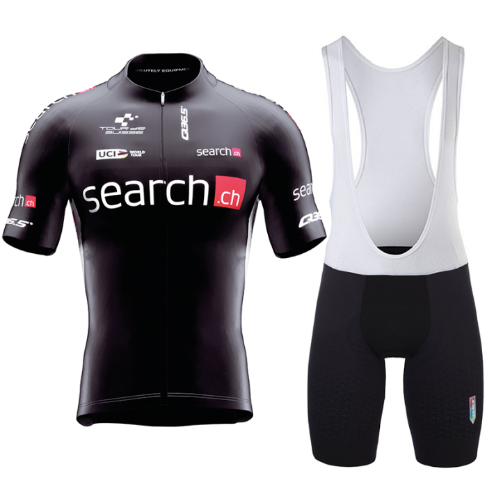 2023 Team Q36.5 R2 TOUR DE SUISSE Cycling Short Sleeve Jersey And Bib Shorts Set – POINTS LEADER