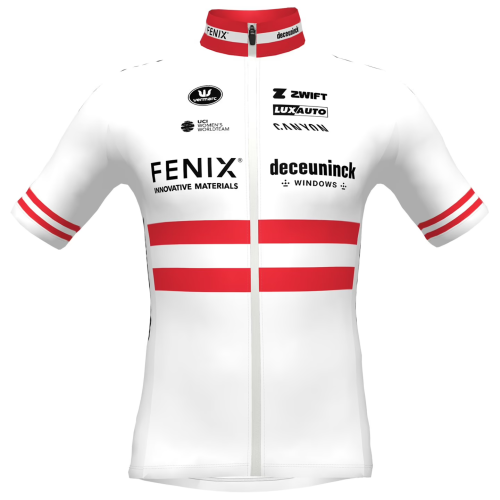 2023 Team FENIX-DECEUNINCK ÖSTEREICHISCHER MEISTER MEN'S Cycling Short Sleeve Jesey And Bib Shorts Set