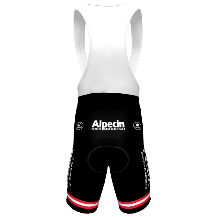 2023 Team FENIX-DECEUNINCK ÖSTEREICHISCHER MEISTER MEN'S Cycling Short Sleeve Jesey And Bib Shorts Set