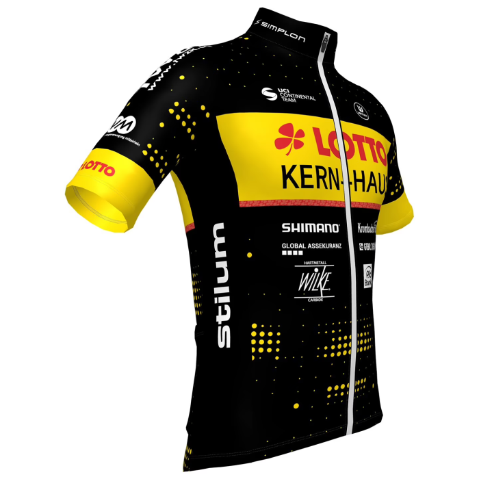 2023 Team LOTTO-KERN HAUS MEN'S Cycling Short Sleeve Jesey And Bib Shorts Set