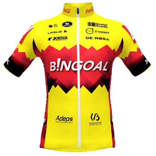 2023 Bingoal Cycling Short Sleeves Jersey And Bib Shorts Set