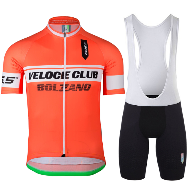 2023 Team Q36.5 Veloce Club Bolzano Cycling Short Sleeve Jersey And Bib Shorts Set