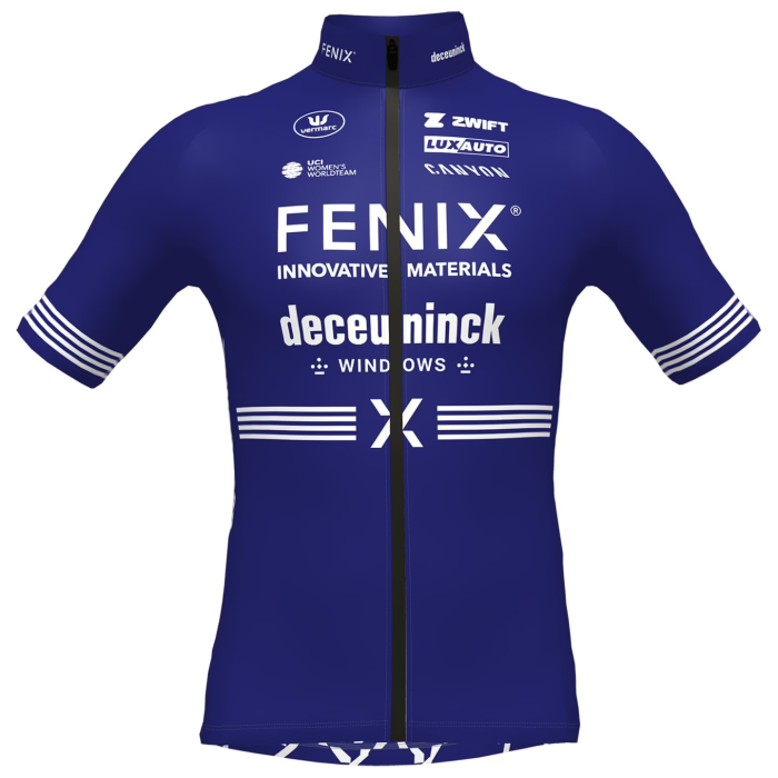 2023 Team FENIX-DECEUNINCK MEN'S Cycling Short Sleeve Jesey And Bib Shorts Set