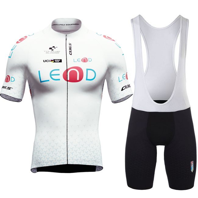 2023 Team Q36.5 R2 TOUR DE SUISSE Cycling Short Sleeve Jersey And Bib Shorts Set – YOUTH LEADER