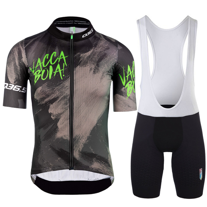 2023 Team Q36.5 G1 Vaccaboia X Cycling Short Sleeve Jersey And Bib Shorts Set