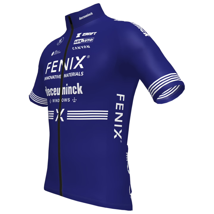 2023 Team FENIX-DECEUNINCK MEN'S Cycling Short Sleeve Jesey And Bib Shorts Set