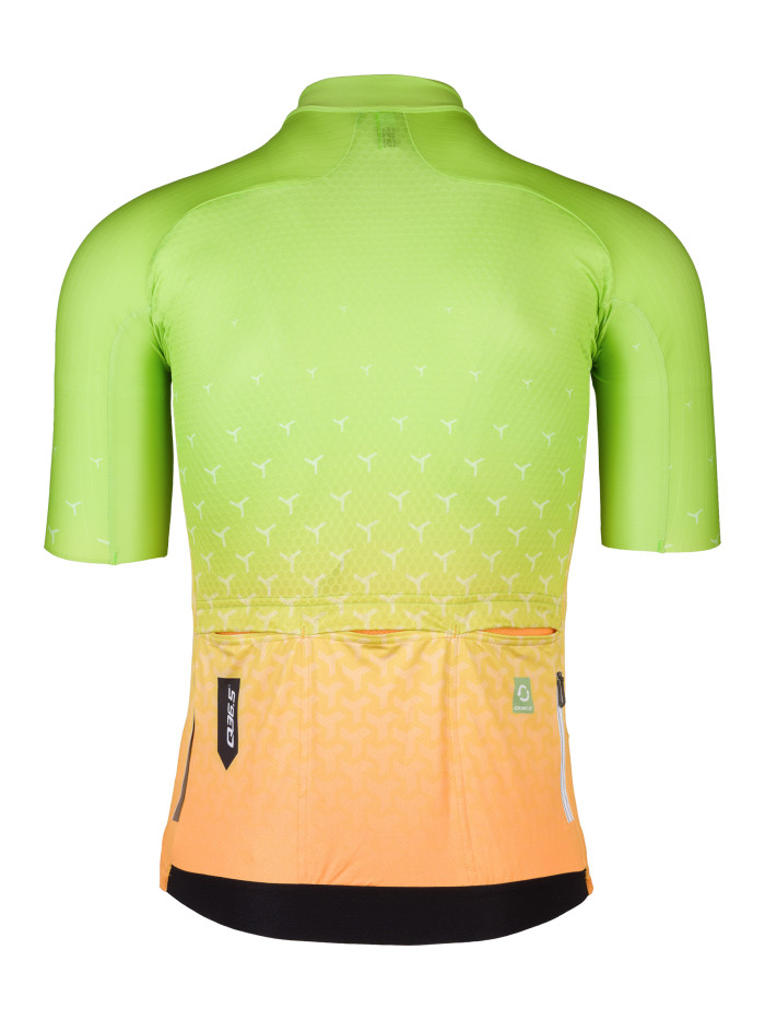 2023 Team Q36. Y R2 Cycling Short Sleeve Jersey And Bib Shorts Set Papaya