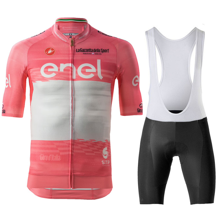 2023 GIRO D'ITALIA MAGLIA ROSA RACE Men's Cycling Jersey And Bib Shorts Set PINK