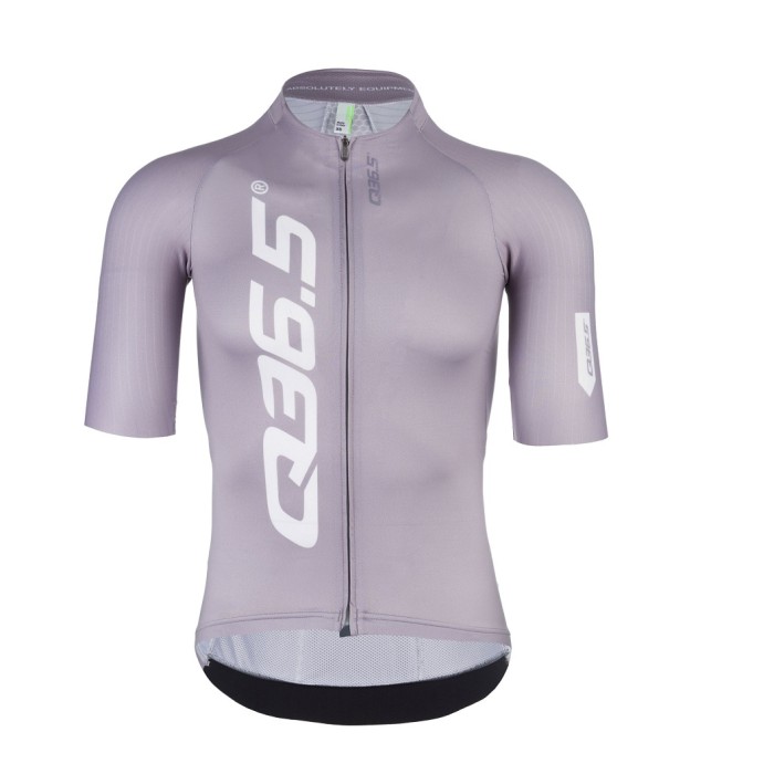 2023 Team Q36.5 R2 Signature Titanium Cycling Short Sleeve Jersey And Bib Shorts Set