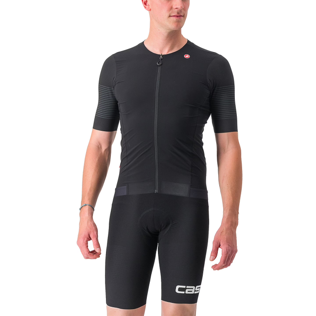 2023 CASTELLI PREMIO Men's Cycling Jersey And Bib Shorts Set BLACK