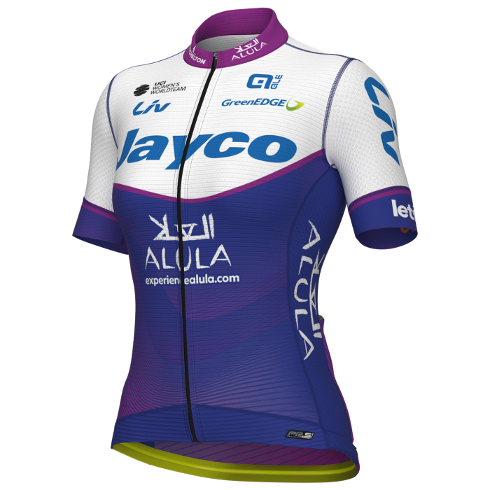 2023 JAYCO-ALULA PR.S WOMEN'S Cycling Short Sleeve Jersey And Bib Shorts Set