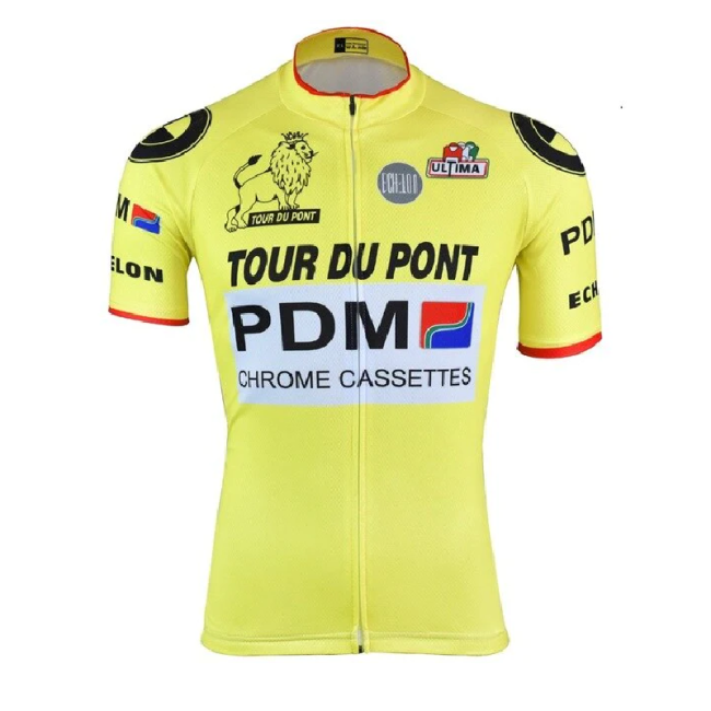 Équipe Cycliste PDM Tour Du Pont Retro Cycling Jersey