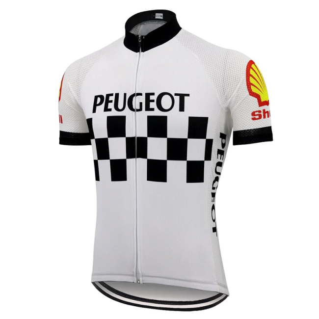 Classic 1960s Peugeot Retro Cycling Jersey