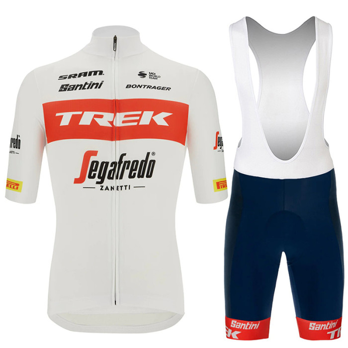 2022 Team TREK - SEGAFREDO Cycling Short Sleeve Jersey And Bib Shorts Set - professional