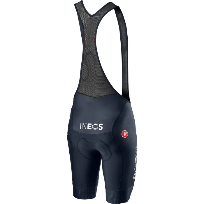 2021 Pro Castelli INEOS GRENADIER Team Blue Cycling Short Sleeve Jersey And Bib Short Set