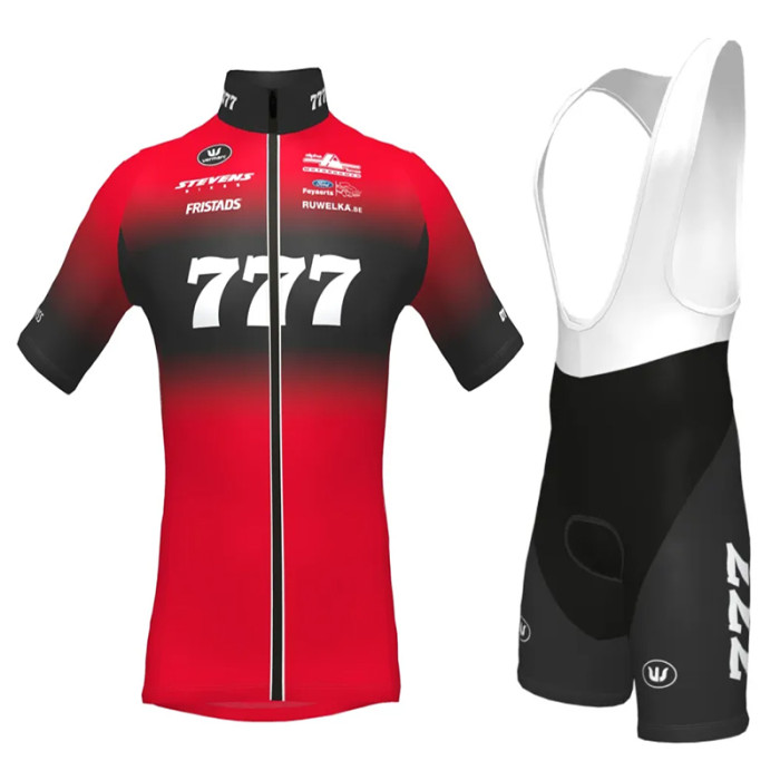 2022 Team 777 cycling jersey and  bib shorts set - professional