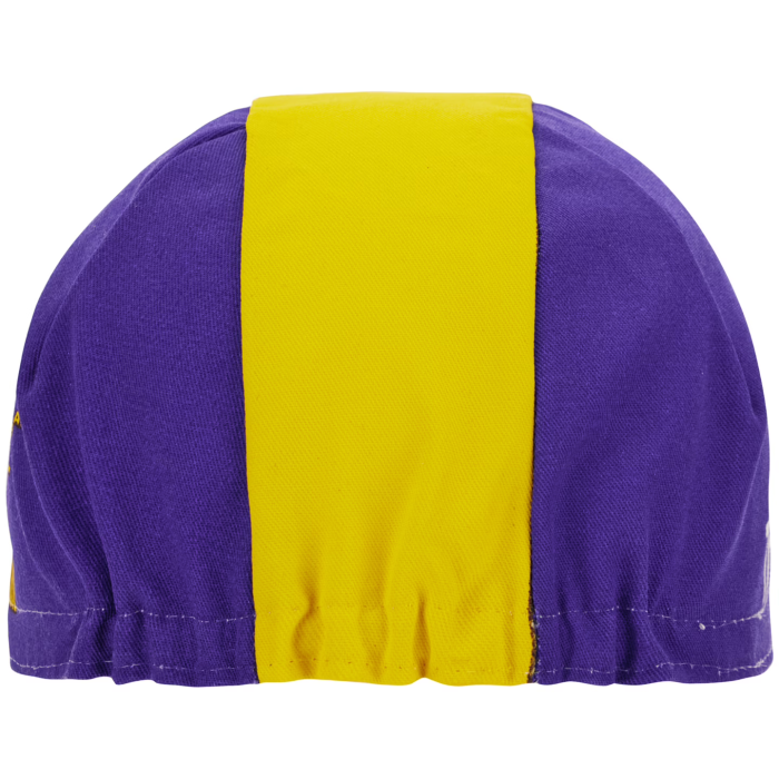 TOUR DE FRANCE CYCLING CAP PUY DE DOME 2023 LILAC - YELLOW