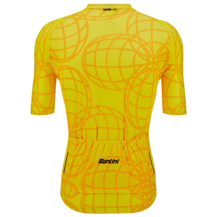 2023 GRANDI CAMPIONI 1982 GOODWILL Cycling Short Sleeve Jesey And Bib Shorts Set YELLOW