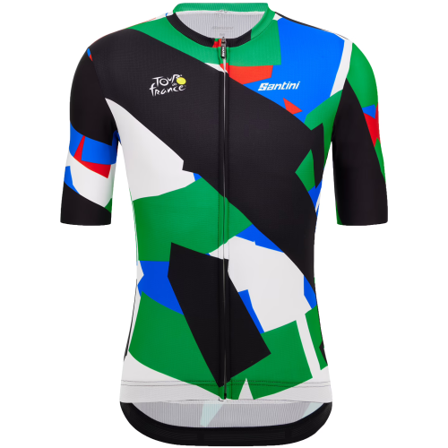 2023 TOUR DE FRANCE MONT BLANC-COURCHEVEL Cycling Short Sleeve Jesey And Bib Shorts Set MULTICOLORED