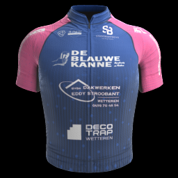 2023 Cycling Team Dakwerken Eddy Stroobant Cycling Short Sleeve Jesey And Bib Shorts Set