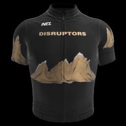 2023 Denver Disruptors Cycling Short Sleeve Jesey And Bib Shorts Set