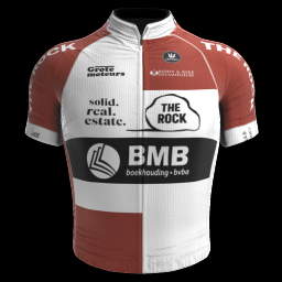 2023 Body & Bike - BMB Boekhouding - The Rock Real Estate Cycling Short Sleeve Jesey And Bib Shorts Set