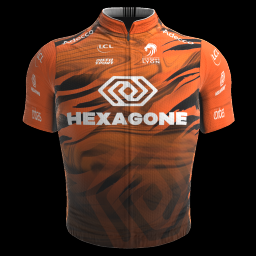 2023 Hexagone - Corbas Lyon Métropole Cycling Team Cycling Short Sleeve Jesey And Bib Shorts Set