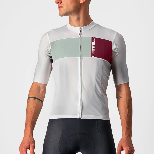 Castelli Prologo 7 cycling jersey - Light grey