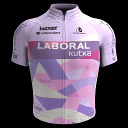 2023 Laboral Kutxa Cycling Team Cycling Short Sleeve Jesey And Bib Shorts Set