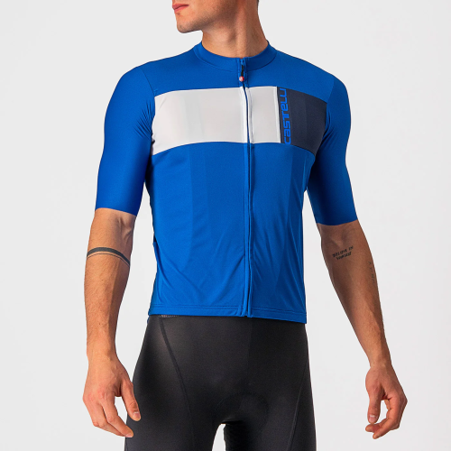 Castelli Prologo 7 cycling jersey - Light blue