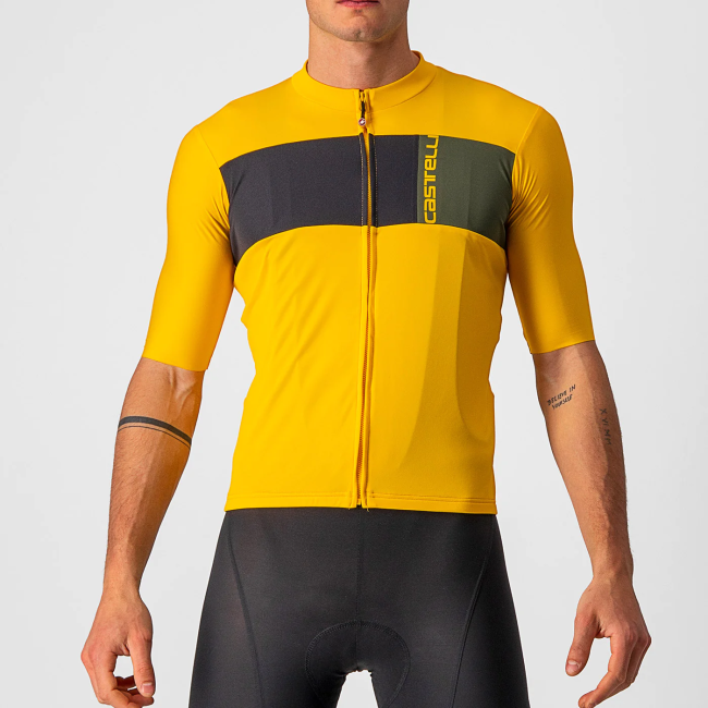 Castelli Prologo 7 cycling jersey - Yellow