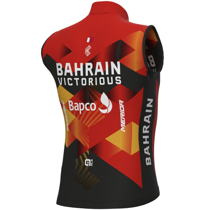 Bahrain Victorious 2023 wind cycling vest