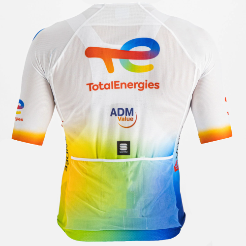 TotalEnergies 2023 Light cycling jersey