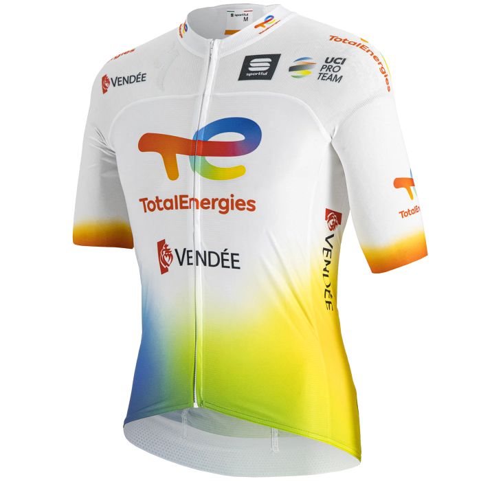 TotalEnergies 2023 Light cycling jersey