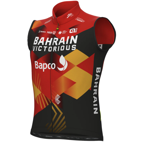 Bahrain Victorious 2023 wind cycling vest