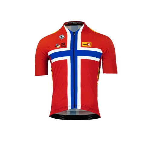 UNO-X NORWEGIAN CHAMPION 2023 SET (2 PIECES) RED