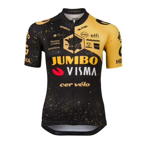 TEAM JUMBO-VISMA VÉLODROME TDF 2023  (2 PIECES) YELLOW - BLACK