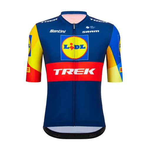LIDL-TREK SHORT SLEEVE JERSEY TDF 2023 DARK BLUE