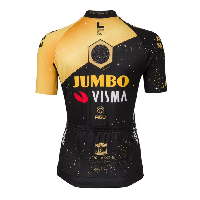 TEAM JUMBO-VISMA VÉLODROME TDF 2023  (2 PIECES) YELLOW - BLACK