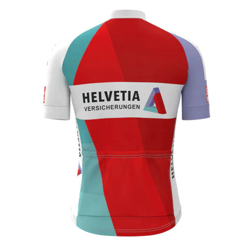 Helvetia La Suisse Retro Cycling Jersey