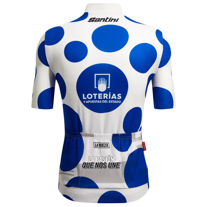 LA VUELTA SHORT SLEEVE JERSEY 2023 BEST CLIMBER BLUE