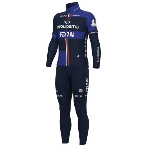 GROUPAMA-FDJ 2023 SET (2 PIECES) RED - DARK BLUE - WHITE