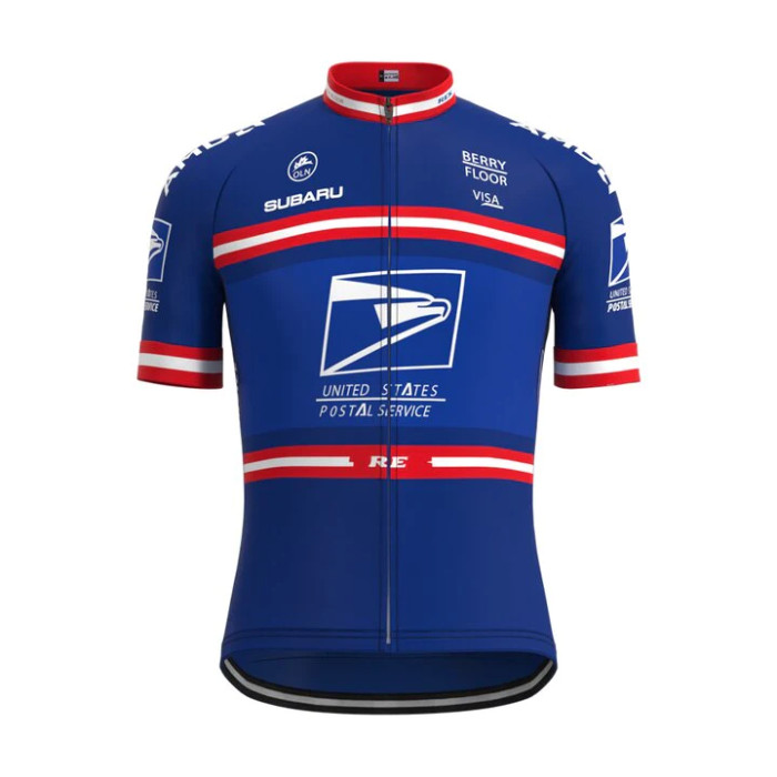 US Postal Service Short Sleeve Pro Cycling Team Jersey Set