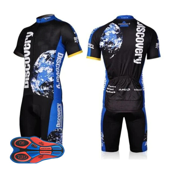 Discovery Channel Cycling Jersey Set